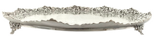 Victorian Large & Ornate Silver Plated Salver. Birmingham circa 1890, Browett Ashberry & Co.