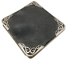 Art Nouveau Silver Mounted Card Case. Birmingham 1900 Steinhart & Co.