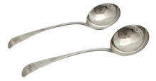 Georgian, George III, Pair of Silver Sauce Ladles. London 1801 Thomas Wallis II. 3 troy ounces.