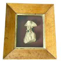 Vice Admiral Viscount Nelson 19th Century Wax Portrait Profile.