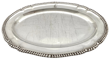 Victorian Silver Meat Platter. London 1857 Samuel Whitfield. 43.7 troy ounces.