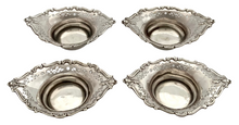 George V Four Silver Sweetmeat Dishes. Sheffield 1927, Cooper Brothers. 2 troy ounces.