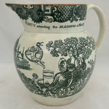 The French Revolutionary Wars & The Treaty of Amiens Pearlware Jug, circa 1802.