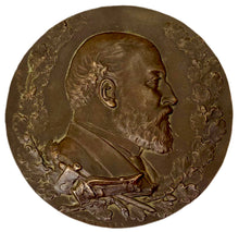 Edward Prince of Wales, Future Edward VII, Patinated Bronze Portrait Profile Plaque, After Charles Bell Birch ARA, circa 1880.