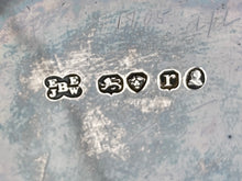 William IV Silver Decanter Stand & Three Amethyst Glass Decanters. London 1832 The Barnards. 25 troy ounces.