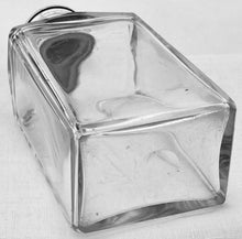 George V Large Silver & Cut Glass Cologne Flask. London 1912 Asprey & Co Ltd.