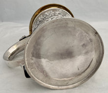 Georgian, George II, Silver Lidded Tankard. London 1748 Henry Brind. 23 troy ounces.
