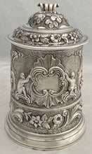 Georgian, George II, Silver Lidded Tankard. London 1748 Henry Brind. 23 troy ounces.