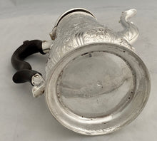 Georgian, George II, Silver Coffee Pot. London 1739 Edward Vincent. 26 troy ounces.