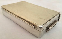 Early 20th Century Silver Plated Sandwich Box.