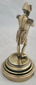 Napoleon Bonaparte Brass Standing Figure.