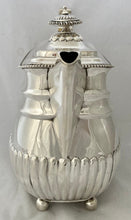 Georgian, George III, Silver Coffee Biggin. London 1810 William Bennett. 26 troy ounces.