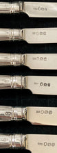 Georgian, George III, Crested Silver Dessert Knives & Forks for Twelve. London 1799 & 1801 Moses Brent.