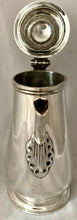 Georgian, George II, Silver Armorial Coffee Pot. London 1752 William Shaw & William Priest. 19.6 troy ounces.