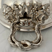 19th Century French Silver Plate on Copper Covered Tureen.