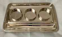 William IV Silver Inkstand. London 1834 Joseph Angell I & John Angell I. 13 troy ounces.