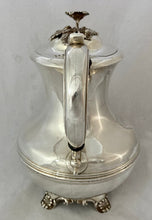 William IV Silver Coffee Pot. London 1832 Richard Pearce & George Burrows. 25 troy ounces.