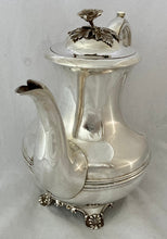 William IV Silver Coffee Pot. London 1832 Richard Pearce & George Burrows. 25 troy ounces.