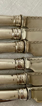 Georgian, George III, Crested Silver Dessert Knives & Forks for Twelve. London 1799 William Abdy II.