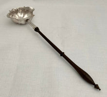 Georgian, George II, Silver Double Lipped Toddy Ladle. London 1750 Dorothy Mills & Thomas Sarbitt.
