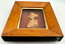 Vice Admiral Viscount Nelson 19th Century Wax Portrait Profile.