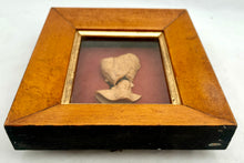 Vice Admiral Viscount Nelson 19th Century Wax Portrait Profile.