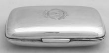 Edwardian Silver Plated Cigar Case. James Dixon & Sons, Sheffield.