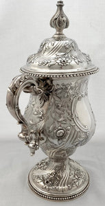 Georgian, George III, Silver Cup & Cover. London 1765. 70 troy ounces.