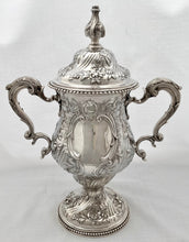 Georgian, George III, Silver Cup & Cover. London 1765. 70 troy ounces.