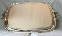 Elizabeth II Silver Tray. Sheffield 1957 John Turton & Co. 96 troy ounces.