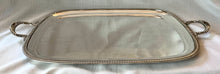 Elizabeth II Silver Tray. Sheffield 1957 John Turton & Co. 96 troy ounces.