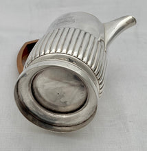 Vice-Admiral Sir Robert Tristram Rickets George III Silver Coffee Pot. London 1820 J. E. Terrey. 18.4 troy ounces.