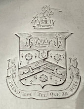 Vice-Admiral Sir Robert Tristram Rickets George III Silver Coffee Pot. London 1820 J. E. Terrey. 18.4 troy ounces.