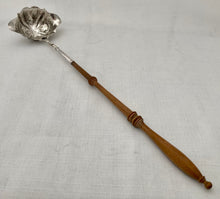 Georgian, George II, Silver Double Lipped Toddy Ladle. London 1750 Charles Chesterman I.
