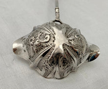 Georgian, George II, Silver Double Lipped Toddy Ladle. London 1750 Charles Chesterman I.