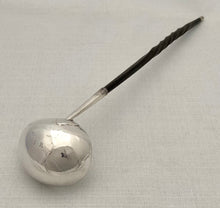 Georgian, George II, Silver Toddy Ladle. London 1742 William Justis.