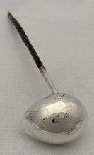 Georgian, George II, Silver Toddy Ladle. London 1742 William Justis.