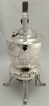 76th Punjabis, British Indian Army, Silver Spirit Kettle. London 1906 Goldsmiths & Silversmiths Co. Ltd. 37.6 troy ounces.