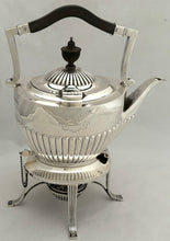 76th Punjabis, British Indian Army, Silver Spirit Kettle. London 1906 Goldsmiths & Silversmiths Co. Ltd. 37.6 troy ounces.
