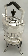 76th Punjabis, British Indian Army, Silver Spirit Kettle. London 1906 Goldsmiths & Silversmiths Co. Ltd. 37.6 troy ounces.