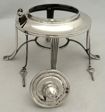 76th Punjabis, British Indian Army, Silver Spirit Kettle. London 1906 Goldsmiths & Silversmiths Co. Ltd. 37.6 troy ounces.