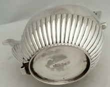 76th Punjabis, British Indian Army, Silver Spirit Kettle. London 1906 Goldsmiths & Silversmiths Co. Ltd. 37.6 troy ounces.