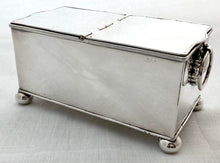 Early Victorian Silver Plated Inkstand, circa 1840 - 1850.