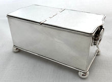 Early Victorian Silver Plated Inkstand, circa 1840 - 1850.