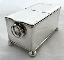 Early Victorian Silver Plated Inkstand, circa 1840 - 1850.