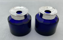 Early Victorian Silver Plated Inkstand, circa 1840 - 1850.