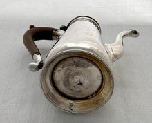 George II Silver Coffee Pot. Arms of Corbett & Mytton, Sundorne Castle. London circa 1752. 10.7 troy ounces.