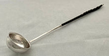 Georgian, George III, Silver Toddy Ladle. London 1775.