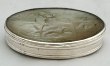 Georgian, George I, Silver & Mother of Pearl Snuff Box, circa 1725.
