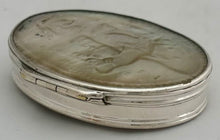 Georgian, George I, Silver & Mother of Pearl Snuff Box, circa 1725.